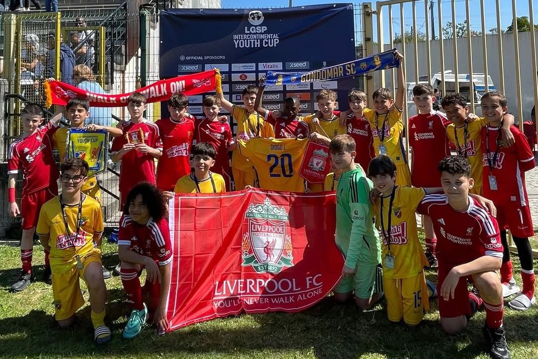 Gondomar e Liverpool homenagearam Diogo Jota - Foto: Gondomar/Instagram