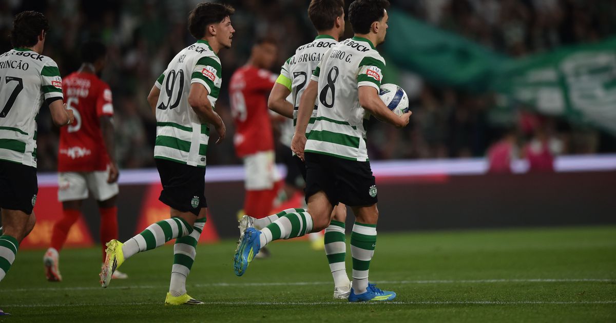 VÍDEOS: Daniel Bragança e Francisco Trincão marcam de rajada e leões já vencem por 3-1