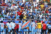 Festejos da RD Congo após carimbar passaporte para o Mundial