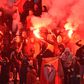 Festa dos adeptos do Benfica na última deslocação a Rio Maior - Foto: Miguel Nunes