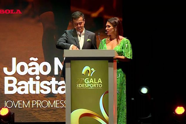 Vencedor do prémio Jovem Promessa: João Neves