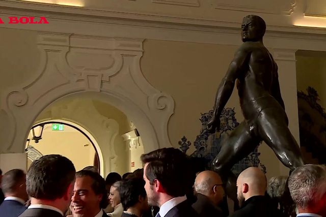 Rui Costa e Frederico Varandas na Gala do Desporto