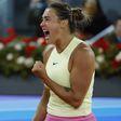 Sabalenka acaba com série de vitórias de Rybakina e recupera até à final do Open de Madrid