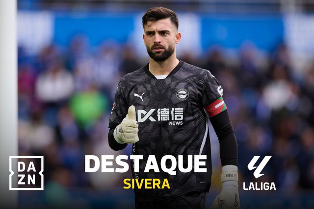 Que defesa! Lenglet já via a bola lá dentro, mas Sivera tinha outra ideia