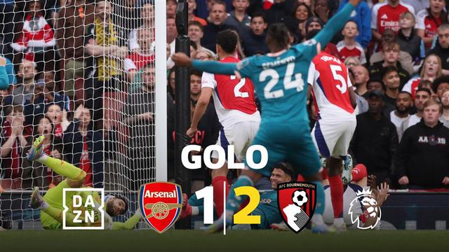 Evanilson marcou, Arsenal pediu falta e Bournemouth festejou (vídeo)