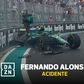 Aston Martin colocou Alonso à frente de Lawson e deu nisto