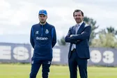 Martín Anselmi e André Villas-Boas em consonância (FOTO: FC PORTO)