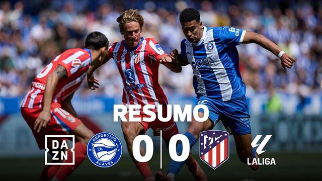 Atletico relaxou e não saiu do nulo no sol do País Basco (resumo)