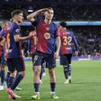 Fermín López celebra golo marcado ao Valladolid