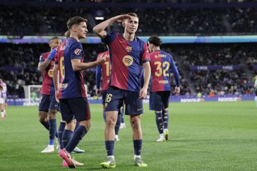 Barcelona em modo Champions e El Clásico sua para vencer Valladolid