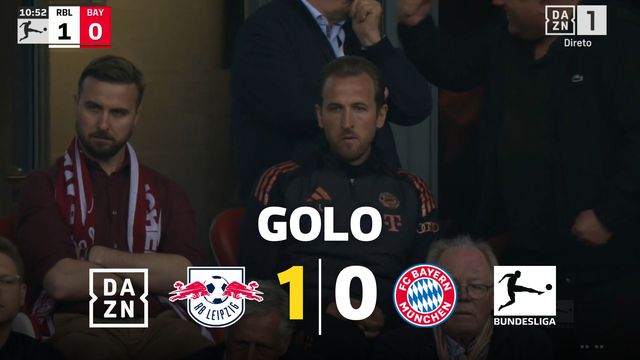 Bayern começou a perder e filmaram logo a cara de Kane... (vídeo)