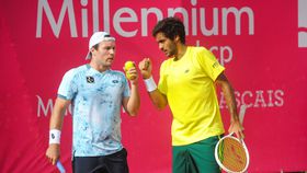 Cabral perde final de pares no Estoril Open