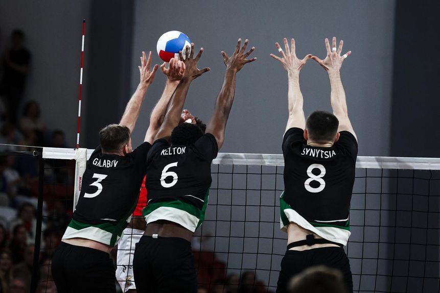 Equipa de voleibol do Sporting (Foto Sporting)