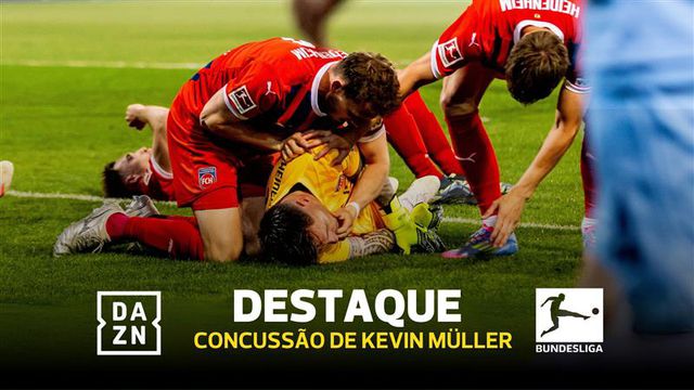 Choque brutal deixa guarda-redes alemão com concussão (vídeo)