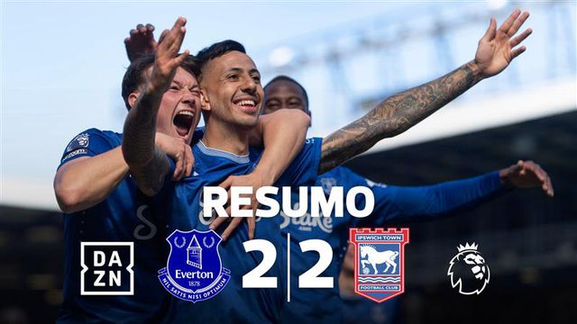 Beto marcou, mas Everton deixou-se empatar à lei da bomba (resumo)