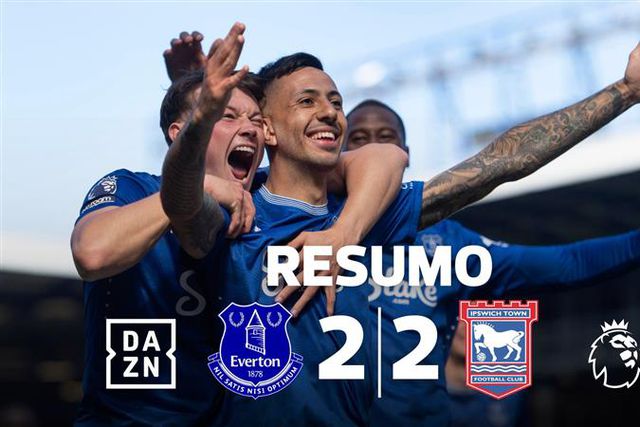 Beto marcou, mas Everton deixou-se empatar à lei da bomba (resumo)