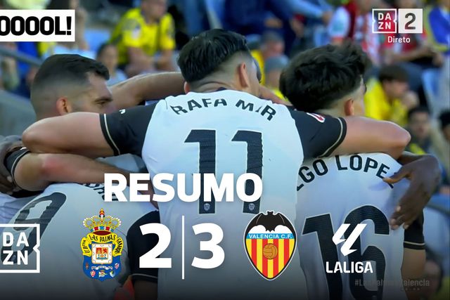 Valência afunda Las Palmas rumo à manutenção na La Liga (resumo)