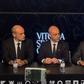 Da esquerda para a direita: Rui Rodrigues, Silvério Alves (estes dois primeiros vice-presidentes do Vitória de Guimarães) e António Miguel Cardoso - Foto: A BOLA