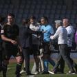 Tensão máxima no final do Casa Pia-Tondela deixou marcas nos gansos: no resultado e na disciplina — Foto: Carlos Barroso/LUSA