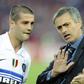 Chivu com Mourinho no Inter em 2010 (IMAGO)