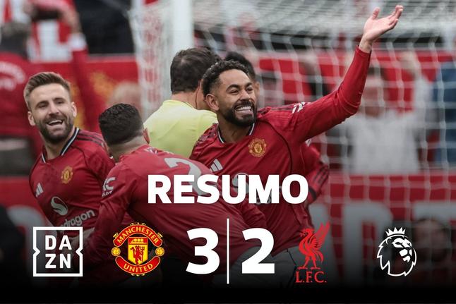 Manchester United bate Liverpool e está na Champions League (resumo)