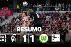 Friburgo empata antes das decisões com o SC Braga (resumo)