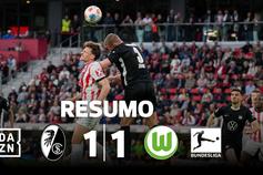 Friburgo empata antes das decisões com o SC Braga (resumo)