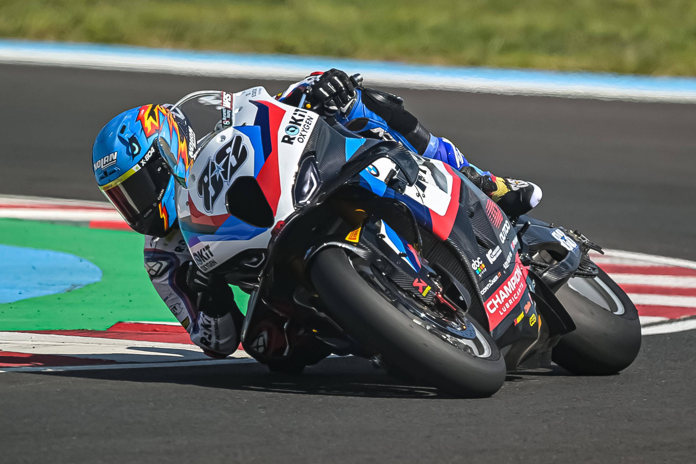 Miguel Oliveira, piloto português da BMW no Mundial de Superbikes