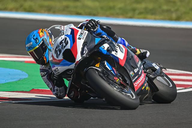 Miguel Oliveira, piloto português da BMW no Mundial de Superbikes