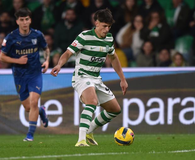 Rafael Nel tem deixado boas indicações nas aparições na equipa principal dos leões - Foto: IMAGO