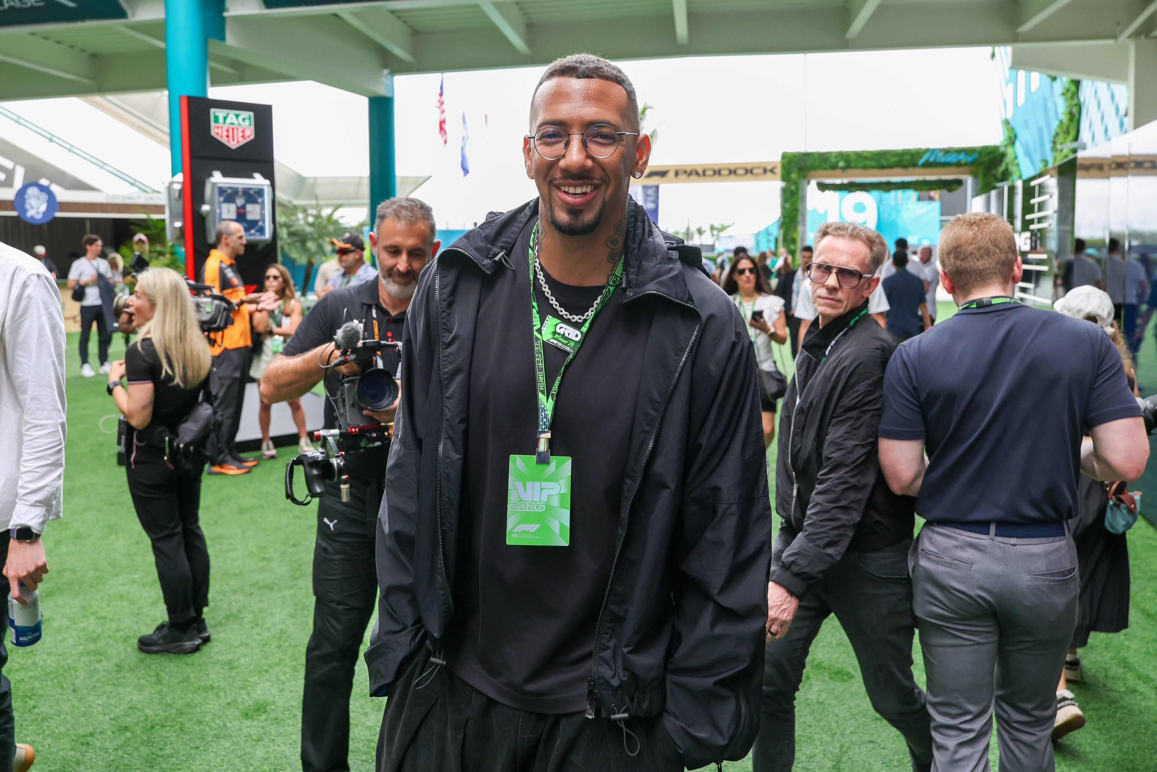 Jerôme Boateng no GP Miami