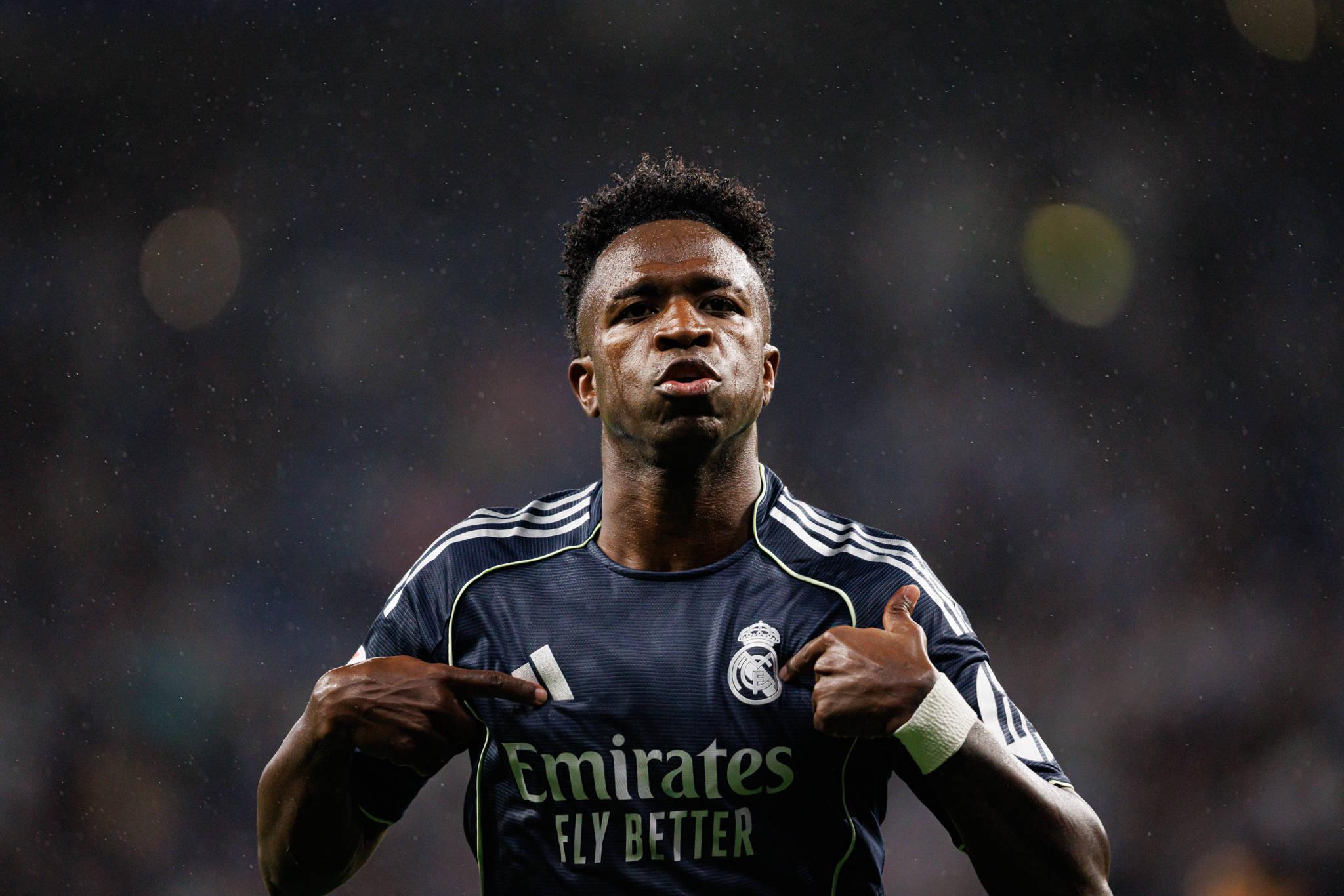 Real Madrid – 10. Alaba, Bellingham, Courtois, Vinícius Júnior, Tchouaméni, Mbappé, Rudiger, Brahim Diaz, Guler e Valverde (IMAGO)