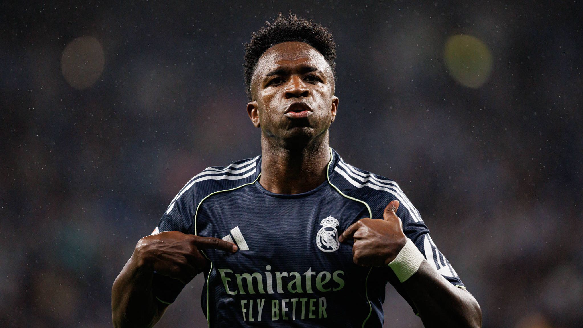 Vinícius Jr. frena la celebración del Barcelona en el Clásico