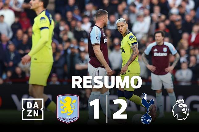 Aston Villa em poupanças dá vida ao Tottenham e deixa Espírito Santo em apuros