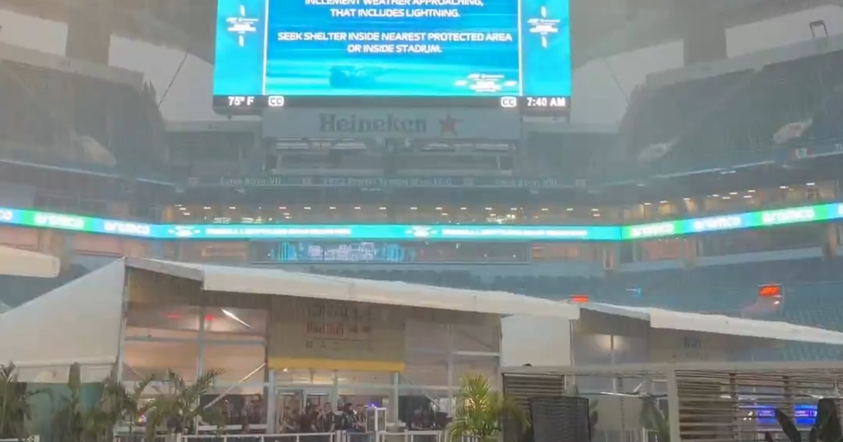 Tempo fechado: muita chuva a horas do GP de Miami