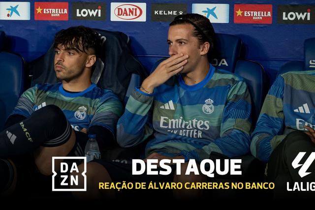 Arbeloa optou por Fran García e Carreras reagiu assim