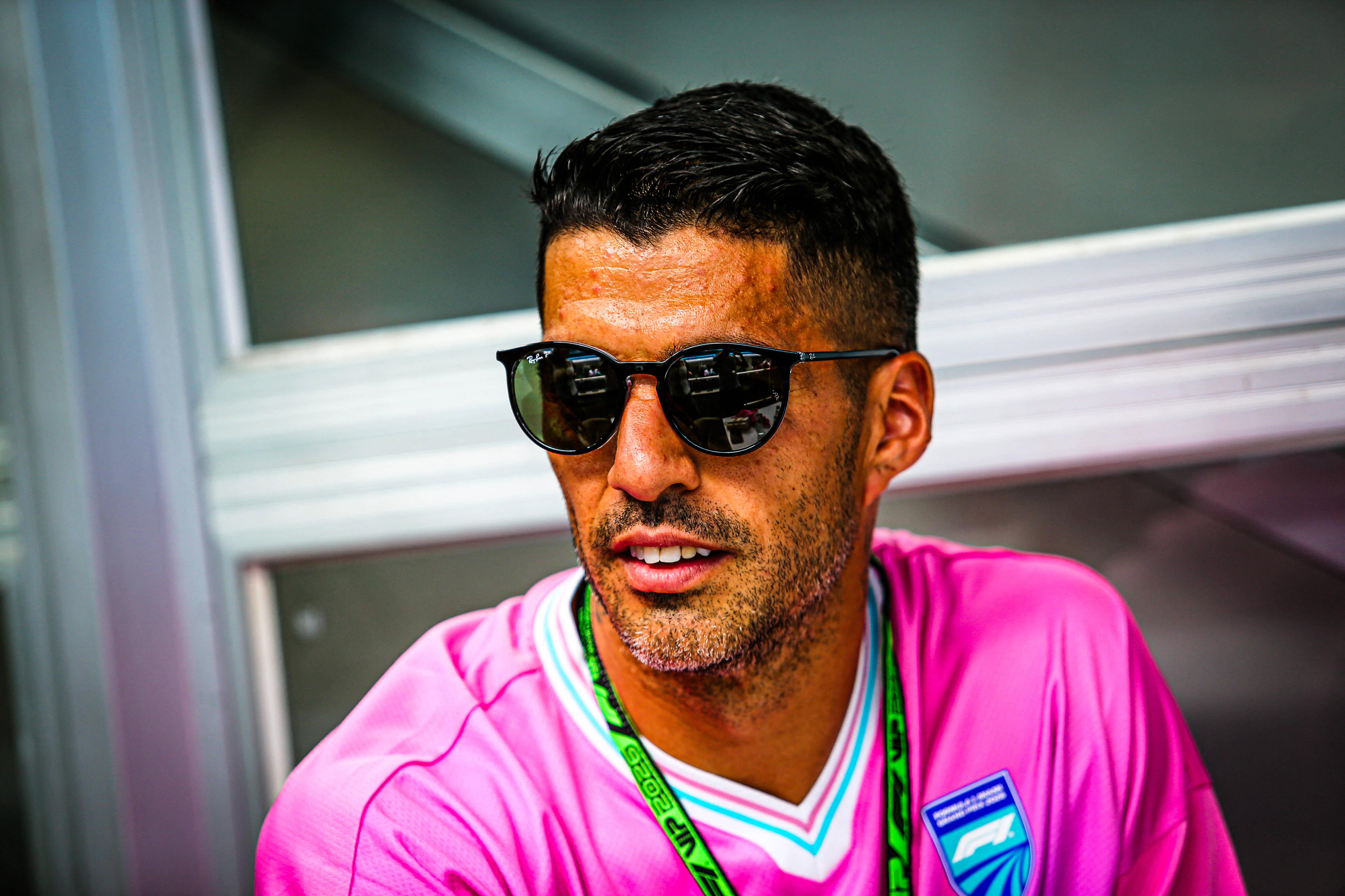 Luis Suárez, na antevéspera do GP de Miami