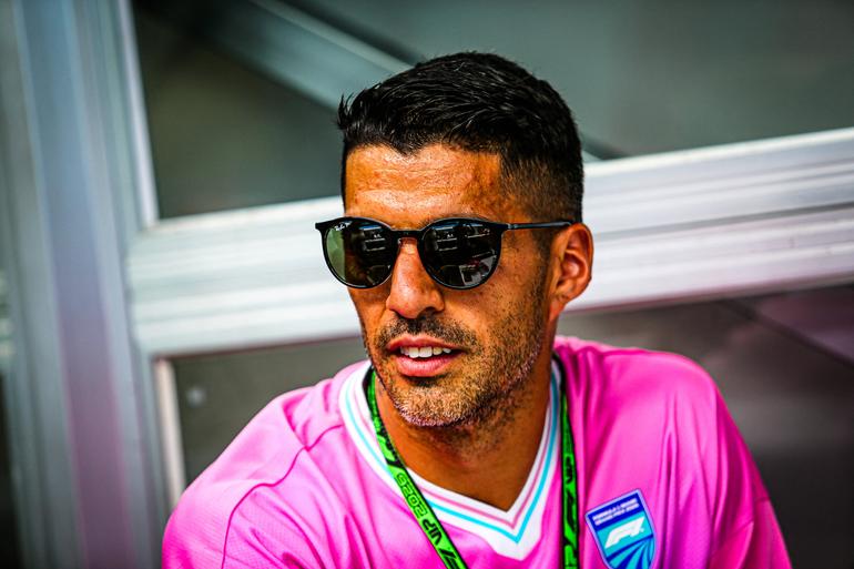 Luis Suárez, na antevéspera do GP de Miami