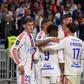 A festa dos jogadores do Lyon - IMAGO