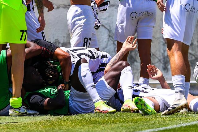 Festa no golo de Casimiro - foto: Facebook/Liga Portugal