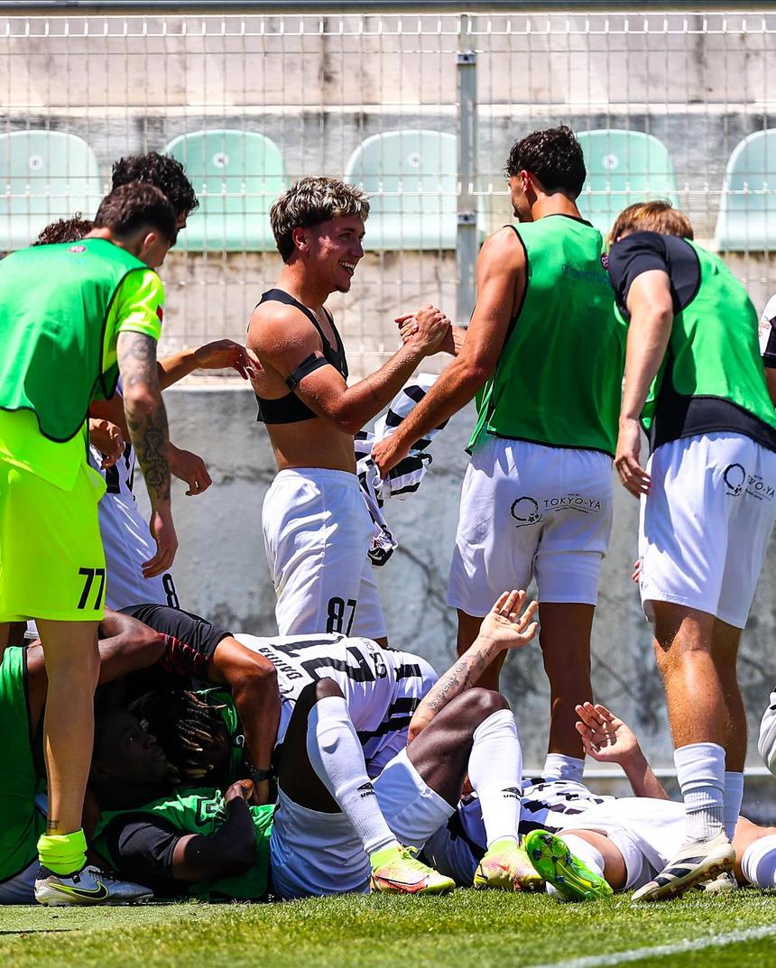 Festa no golo de Casimiro - foto: Facebook/Liga Portugal