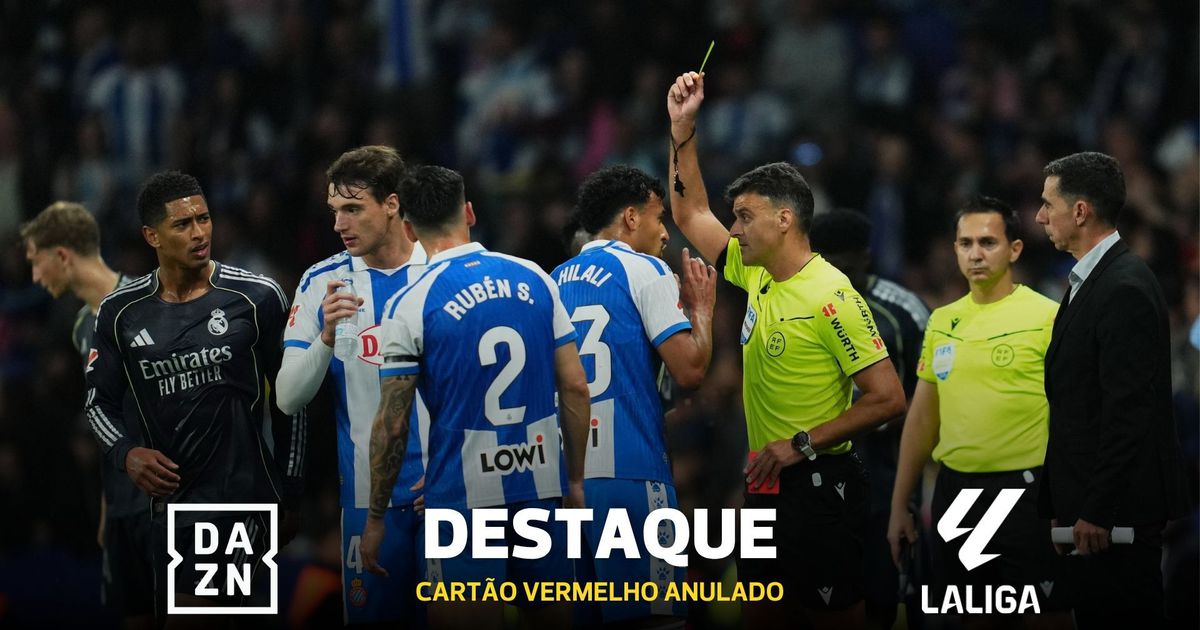 Vinícius Júnior não ficou convencido com esta decisão do VAR