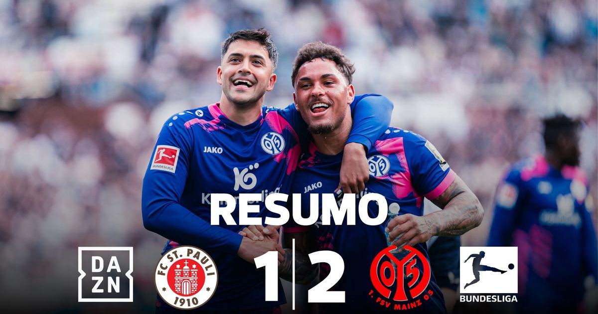 Mainz complica contas da manutenção do St. Pauli (resumo)