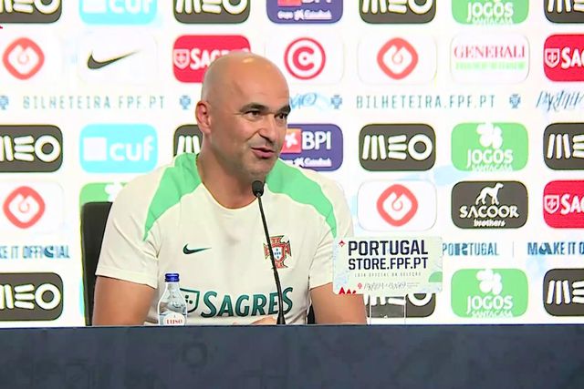 Roberto Martínez explica como vai fazer gestão nos três amigáveis antes do Euro