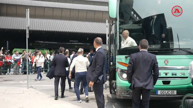 As imagens da partida da Seleção para Munique