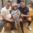 A magia do futebol: Inaya já conheceu Cristiano Ronaldo