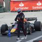 Max Verstappen frustrado com o fim do GP de Espanha