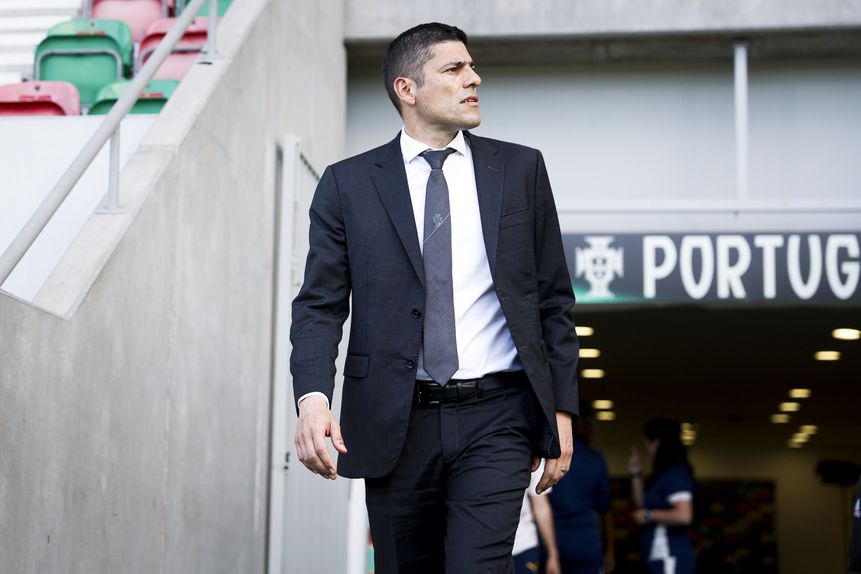 Selecionador Nacional triste com o resultado frente à Bélgica, mas confiante no futuro da equipa lusa (Foto: FPF)