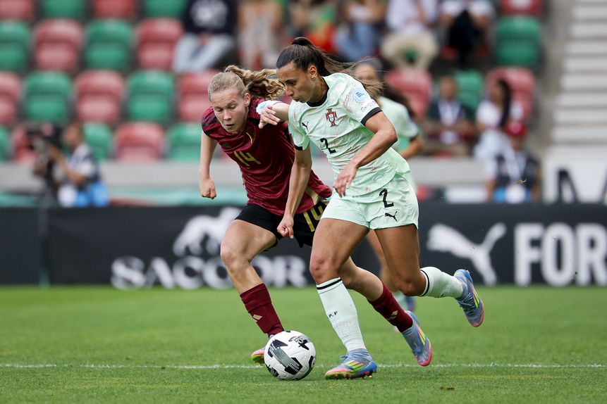 Equipa das Quinas claudicou diante da sua congénere belga e acabou despromovida à Liga das Nações B (Foto: FPF)