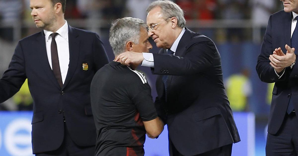 Florentino Pérez explica decisão de recontratar José Mourinho